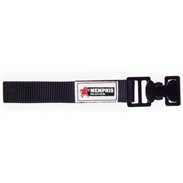 Picture of MCR Safety Glove Black Metal Clip, Black Strap GCB