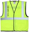 Picture of MCR Safety Hi Vis Reflective Lime Safety Vest VCL2MLSHFX2