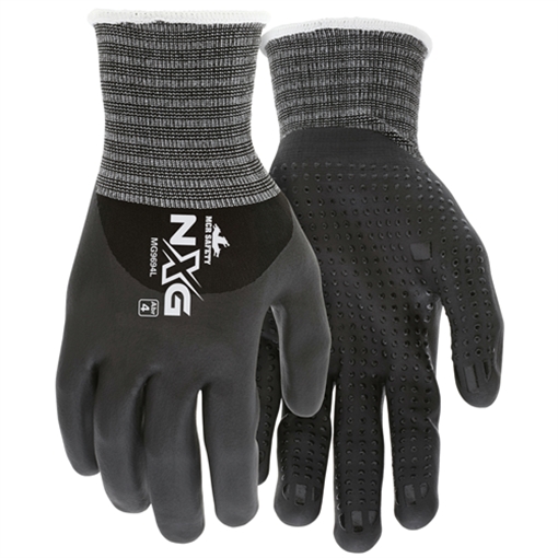 Picture of MCR Safety Nylon Bi-Polymer Coat, Nitrile Dots MG9694XL