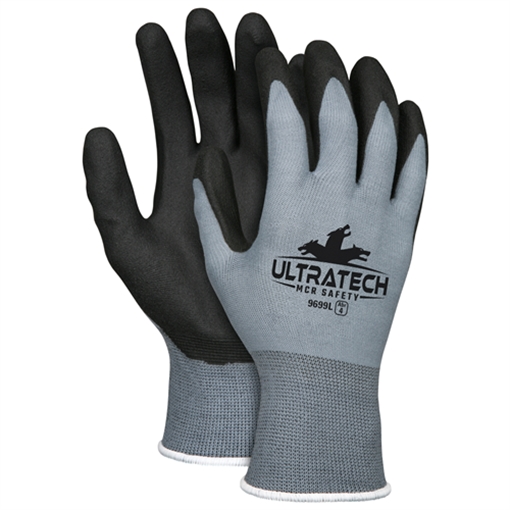 Picture of MCR Safety Ultra Tech HPT Black 15 Gauge 9699L