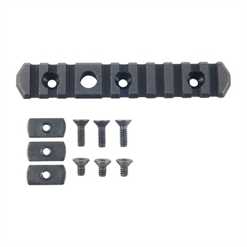Picture of Mdt DIRECT THREAD RAIL PICATINNY ALUMINUM BLACK 5'' 102215-BLK