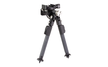 Picture of MDT CKYE-Pod Gen2, Bipod, PRS Single Pull Short Legs, Height Adjustable, Tension Adjustment Knob, BTC Mount for ARCA Attach, Spiked Feet, Hard Coat Anodized Finish, Black, Aluminum Construction 106291-BLK