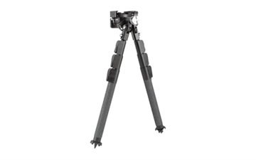 Picture of MDT CKYE-Pod Gen2, Bipod, Triple Pull Standard Legs, Height Adjustable Tension Adjustment Knob, BTC Mount for ARCA Attach, Spiked Feet, Hard Anodized Finish, Black, Aluminum Construction 106294-BLK