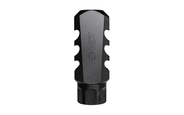 Picture of MDT Elite Muzzle Brake, 223 Remington/556NATO, Nitride Finish, Black, Fits 1/2X28 103636-BLK