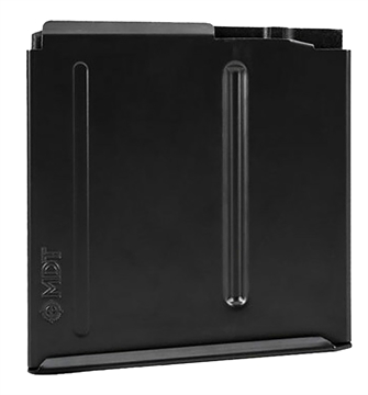 Picture of Mdt Sporting Goods Inc AICS Magazine 5rd Extended 300 Win Mag Long Action (3.715" L) Black Steel 102143BLK