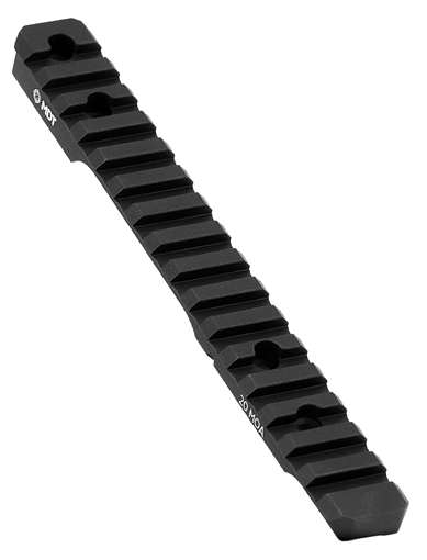 Picture of Mdt Sporting Goods Inc Picatinny Scope Rail Black Anodized 11" Long Fits Tikka T3/T3x Short Action, 20 MOA 102190BLK