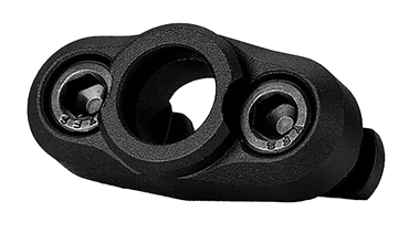 Picture of Mdt Sporting Goods Inc QD Sling Mount M-LOK Mount, Standard 360 Degree Rotation, Black Aluminum 103141BLK