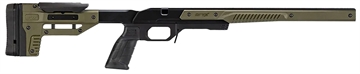 Picture of Mdt Sporting Goods Inc Oryx Chassis OD Green 6061-T6 Aluminum Fits Howa 1500 LA/ Weatherby Vanguard LA 104218ODG