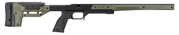 Picture of Mdt Sporting Goods Inc Oryx Chassis OD Green/Black Aluminum, Adj. Cheekrest, M-LOK Forend, AR-Style Grip, Barricade Stop, AICS Mag Compatible, Fits Short Action Savage Axis 104226ODG
