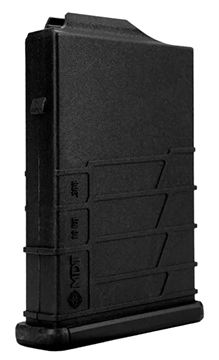 Picture of Mdt Sporting Goods Inc AICS Magazine 10rd Extended 308/6.5 Creedmoor Short Action, Black Polymer Fits Some Chassis/Bottom Metal (MDT/XLR/KRG/GRS/CDI/Pacific Tool & Gauge) 104447BLK