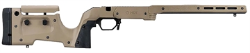 Picture of Mdt Sporting Goods Inc XRS Chassis FDE Aluminum Core with Polymer Panels, Adj. Cheekrest, M-LOK Forend, Interchangeable Grips, AICS Mag Compatible, Fits Short Action Howa 1500 104690FDE