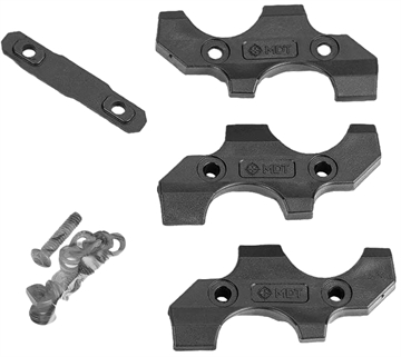 Picture of MDT Spare Round Holder, Black, Polymer Construction, Fits M-LOK, Holds (2) Rounds 105248-BLK 105248BLK