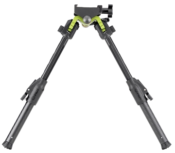 Picture of Mdt Sporting Goods Inc GRND-POD Green/Black 4.50"-9" Carbon Fiber/Aluminum, Adj. Throw Lever, 4 Leg Postitions, Fits Picatinny Rail 105560GRN