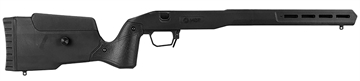 Picture of MDT Field Stock, Rifle Chassis, 6061 Aluminum Core, Overmolded Polymer Body, AICS Magazine Compatible, Black, Fits Howa 1500 Short Action/Weatherby Vanguard Short Action 105826-BLK 105826BLK