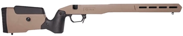 Picture of MDT Field Stock, Rifle Chassis, 6061 Aluminum Core, Overmolded Polymer Body, AICS Magazine Compatible, Flat Dark Earth, Fits Howa 1500 Short Action/Weatherby Vanguard Short Action 105826-FDE 105826FDE