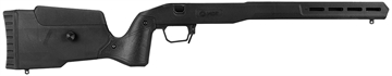 Picture of MDT Field Stock, Rifle Chassis, 6061 Aluminum Core, Overmolded Polymer Body, AICS Magazine Compatible, Black, Fits Tikka T3 Short Action 105827-BLK 105827BLK