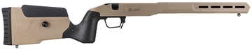 Picture of MDT Field Stock, Rifle Chassis, 6061 Aluminum Core, Overmolded Polymer Body, AICS Magazine Compatible, Flat Dark Earth, Fits Tikka T3 Short Action 105827-FDE 105827FDE