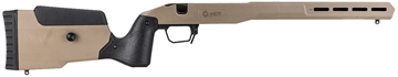 Picture of MDT Field Stock, Rifle Chassis, 6061 Aluminum Core, Overmolded Polymer Body, AICS Magazine Compatible, Flat Dark Earth, Fits Savage Short Action 105828-FDE 105828FDE