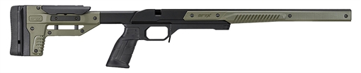 Picture of Mdt Sporting Goods Inc Oryx Chassis OD Green/Black Aluminum, Adj. Cheekrest, M-LOK Forend, AR-Style Grip, Barricade Stop, Fits Short Action Howa 1500 & Weatherby Vanguard 106159ODG