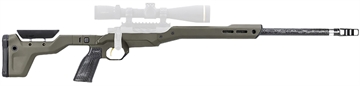 Picture of Mdt Sporting Goods Inc HNT26 Chassis System Cobalt Green Fits Howa 1500 SA/ Weatherby Vanguard Compatible w/ AICS Mags Short Action ARCA 107835CKG