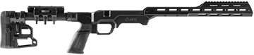 Picture of MDT LSS Gen 3, The Tactical, Rifle Chassis, Fits Tikka T3X Short Action, Cerakote Finish, Black, Right Hand 114639-BLK 114639BLK