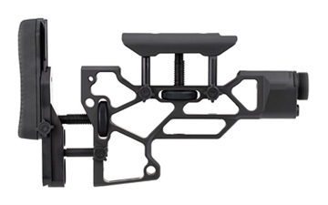 Picture of MDT SRS Short, Skeleton, Stock Kit, Matte Finish, Black, Fits MDT Fixed Stock Interface 103440-BLK