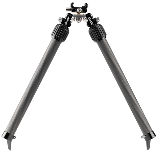 Picture of MDT Backcountry Bipod, Carbon Fiber Legs, Aluminum & Titanium Construction, Fits Picatinny, Black 114770-BLK 114770BLK
