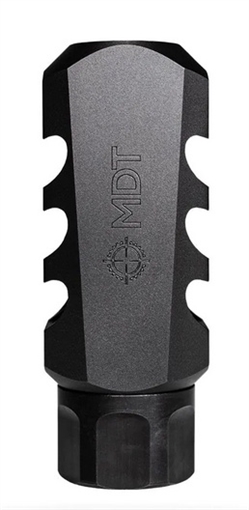 Picture of MDT MUZZLE BRAKE ELITE 30 CAL 5/8-24 NITRIDE BLACK 103516-BLK 103516BLK