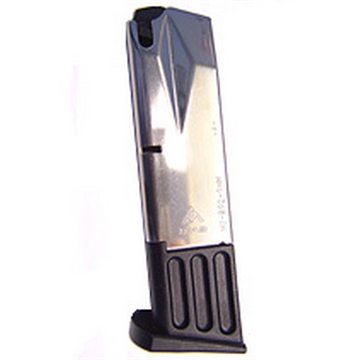 Picture of Mec-Gar Handgun Magazine Beretta 92FS M9 9mm HT Nickel 10/rd MGPB9210N