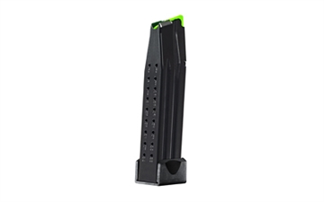 Picture of Mec-Gar USA Pistol Magazine, 9MM, 22 Rounds, Fits 2011/2311/Prodigy/and Clones, 140mm, Extended Floorplate, Anti-Friction Coating, Black MG20112200A