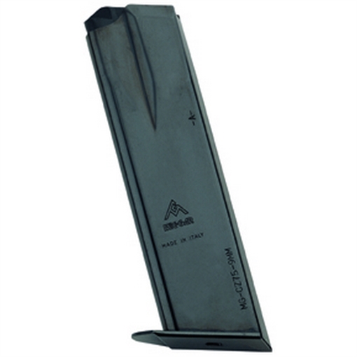 Picture of Mec-Gar Standard 16rd 9mm Luger for CZ 75B/Shadow 2/75 SP-01/Shadow/85B Blued Detachable MGCZ7516B