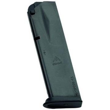Picture of Mec-Gar Standard Blued Detachable 15rd 9mm Luger for Sig P229/P228 MGP22815B