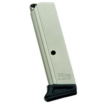 Picture of Mec-Gar Standard Blued Detachable w/ Finger Rest 7rd 380 ACP for Walther PPK/S MGWPPKSFRB