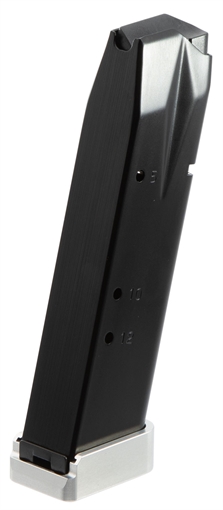 Picture of Mec-Gar Standard 14rd Extended 40 S&W Fits Sig P226 X5 Blued w/Anti-Friction Coating Carbon Steel MG9226X54014AFC