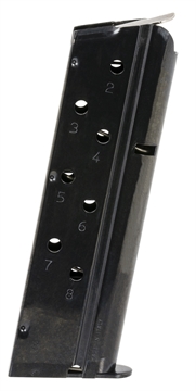 Picture of Mec-Gar Standard 8rd 40 S&W Fits 1911 Government Blued Carbon Steel MGCGOV40B