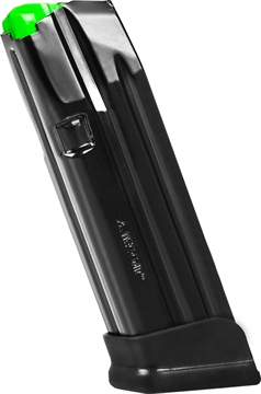 Picture of Mec-Gar USA Magazine, 9MM, 18 Rounds, Extended Fit, Fits GLOCK 19, Anti-Friction Coating, Black MGG191800A