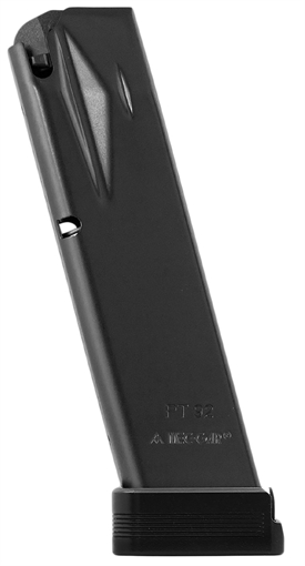 Picture of Mec-Gar Competition 20rd 9mm Compatible w/ Taurus PT92 Black MGPT9220M
