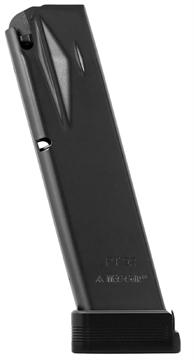 Picture of Mec-Gar Competition 20rd 9mm Compatible w/ Taurus PT92 Black MGPT9220M