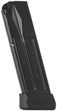 Picture of Mec-Gar USA Pistol Magazine, 9MM, 17 Rounds, Fits Sig Pro 2009/2022 Pistols, Steel, Black, Anti-Friction Coating MGSP917AFC MPSP917AFC