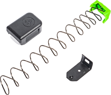Picture of Mec-Gar ''Plus-2'' Adapter Set for Mec-Gar Magazines ONLY Full Size Glock 9mm Luger Full Size Magazines Black F42354-SET-BLK F42354SETBLK