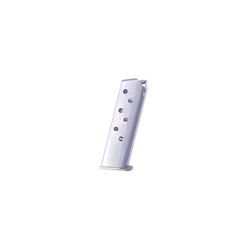 Picture of Mec-Gar Walther PPK/S .380 Magazine Standard Floorplate Nickel 7/rd MGWPPKSSTN