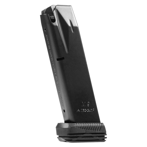 Picture of Mec-Gar Standard 20rd Extended 9mm Fits Beretta 92FS/M9/92G/92X Black w/ Anti-Friction Coating Carbon Steel MGPB9220DPS