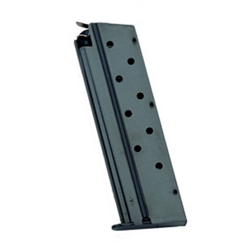 Picture of Mec-Gar USA Pistol Magazine, 9MM, 9 Rounds, Fits 1911 Pistols, Steel, Nickel Finish MGCGOV9LN