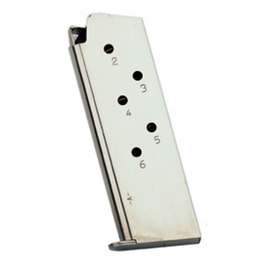 Picture of Mec-Gar Standard Blued Detachable 6rd 45 ACP for 1911 Officer MGCO4506B