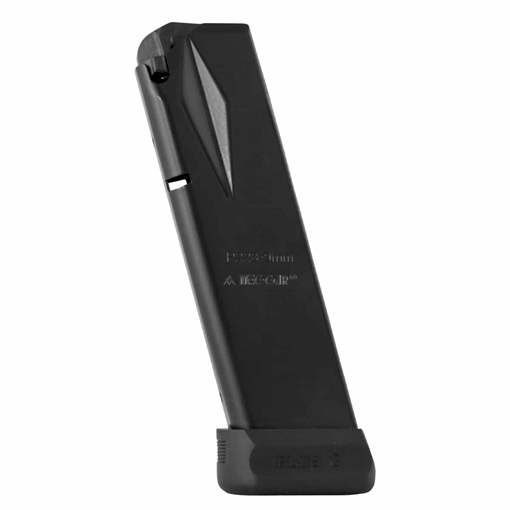 Picture of Mec-Gar USA Pistol Magazine, 9MM, 18 Rounds, Fits Sig P228 Pistols, Steel, Black, Anti-Friction Coating MGP22818AFC