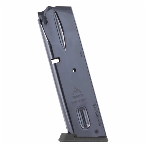 Picture of Mec-Gar 15rd 9mm Compatible w/ S&W 5900 Series/915/910/659 Black Nickel MGSW5915N