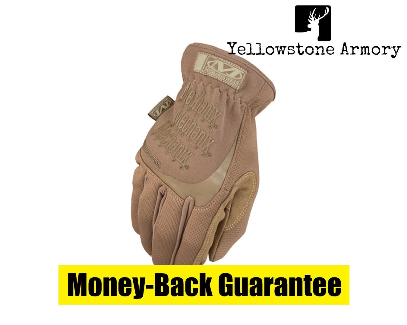Mechanix Wear FastFit Tactical Gloves – Coyote Brown, S To 2XL – Lightweight & Durable For Work & Outdoor