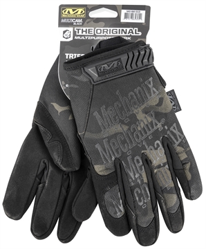 Picture of Mechanix Wear Original Black Multi-Cam Synthetic Leather Medium TPR Closure MG68009