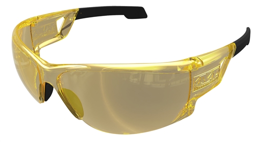 Picture of Mechanix Wear Type-N OSFA Amber Lens Anti-Scratch Black Frame VNS30ACBU