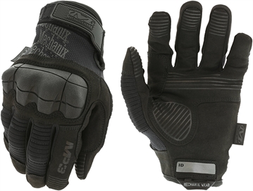Picture of Mechanix Wear M-Pact 3 Black Synthetic Leather Large Velcro Closure MP355010
